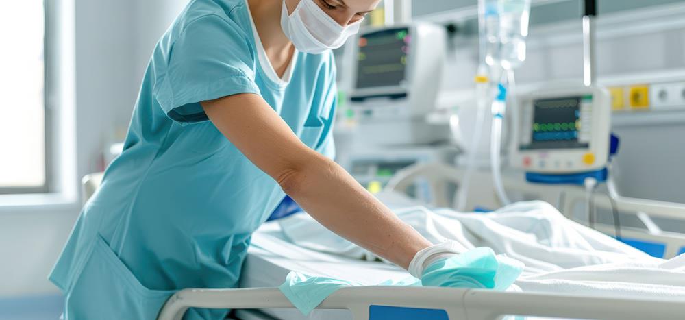 Strumenti professionali per pulizie negli ospedali: igiene e sicurezza al primo posto