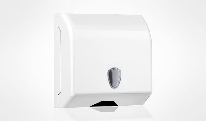 Dispenser carta asciugamani abs | Bianco o Grigio Satin | 250 fogli