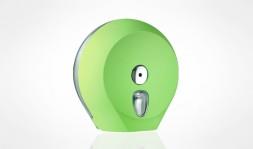 Dispenser carta igienica jumbo abs Colored Edition - Verde Soft Touch