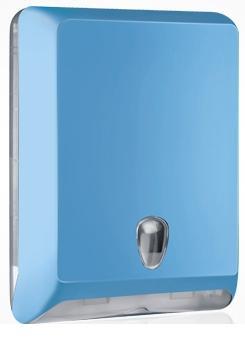Dispenser carta asciugamani Multiplus Colored Edition - Azzurro Soft Touch