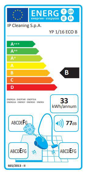 Aspiratore  YP 1/6 ECO B