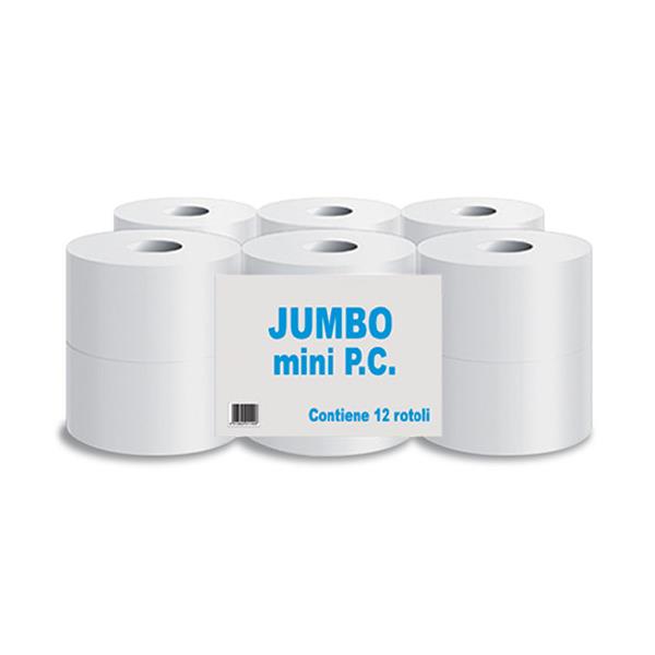 Carta igienica per dispenser Jumbo Mini conf. 12 rotoli   