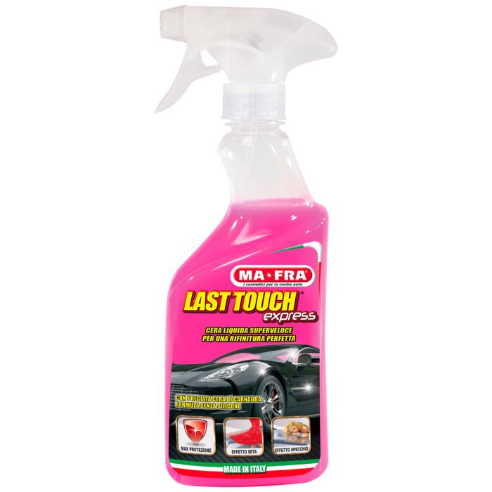 Cera per auto liquida lucidante Last Touch Express