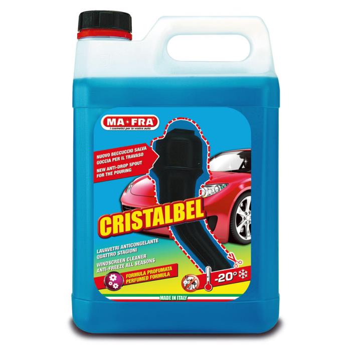 Detergente per vetri auto Cristalbel lt 5