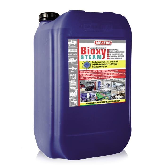 Decontaminante per bonifica ambienti Bioxy Steam