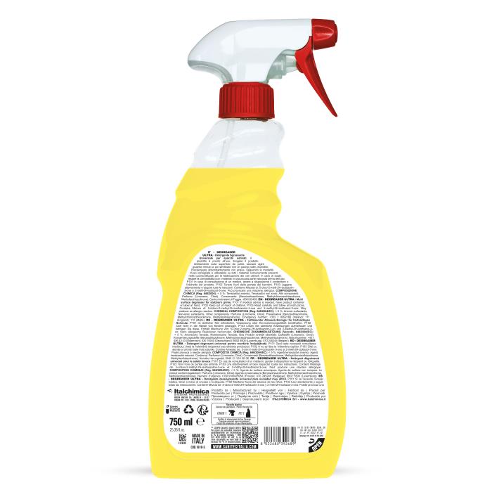 Sgrassatore alcalino limone Ultra ml 750