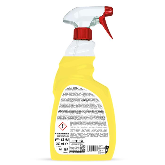 Detergente sgrassante a base solvente Deink ml 750