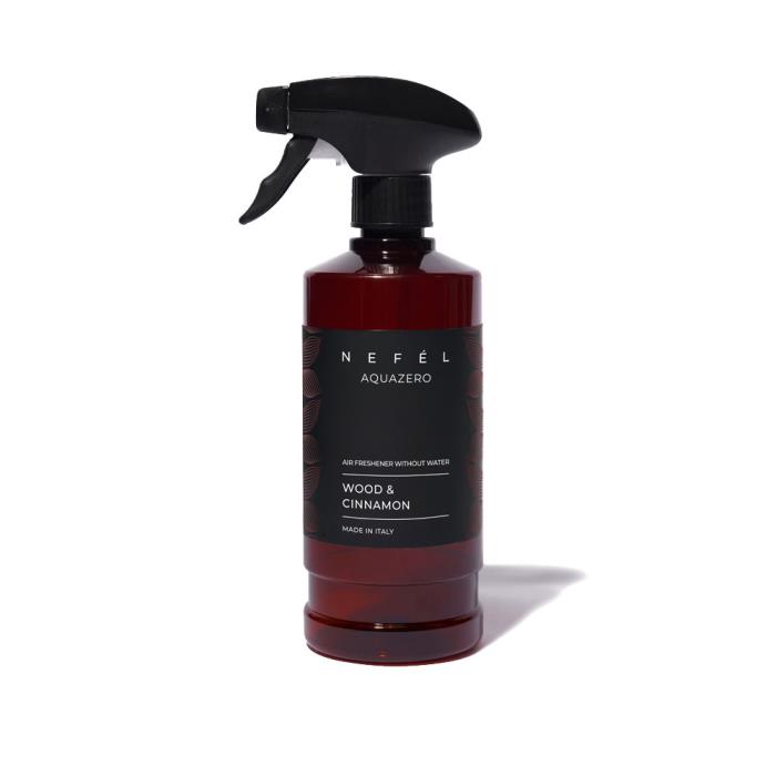 Deodorante Nefél Aquazero Wood & Cinnamon | 480 ml 