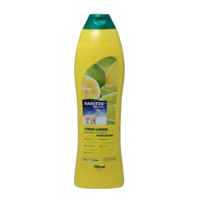 Detergente abrasivo Crema Limone superfici dure ml 700