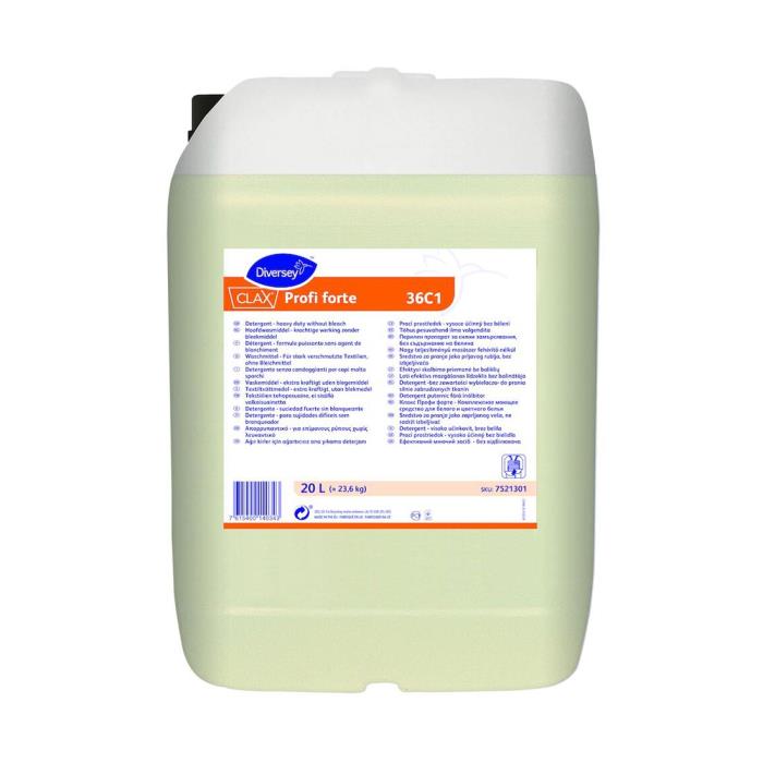 Detersivo liquido lavatrice Clax Profi forte 36C1 | 20 Lt