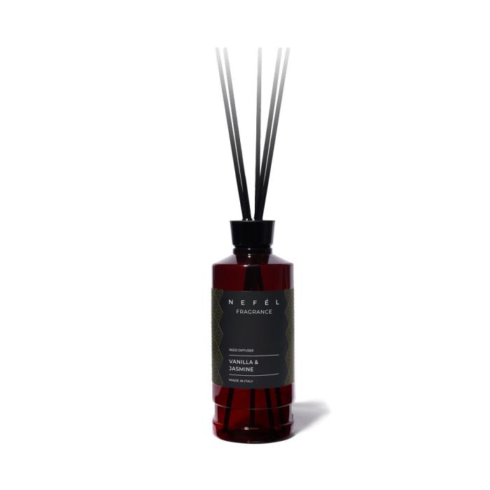 Diffusore a bastoncini Nefél Fragrance Vanilla & Jasmine | 480 ml 