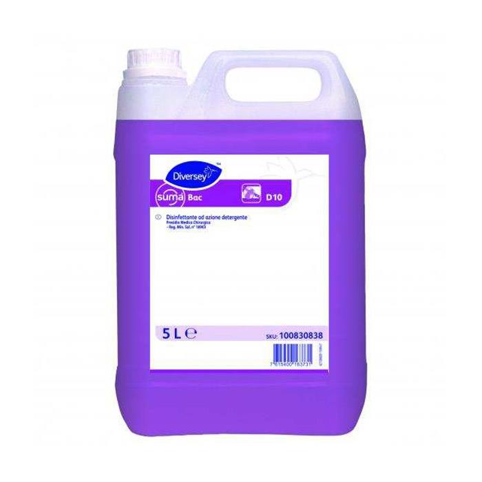 Disinfettante detergente Suma Bac D10 5 LT