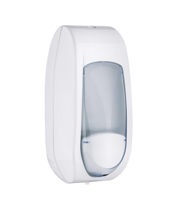 Dispenser sapone a riempimento ml 600 - Bianco o Satin