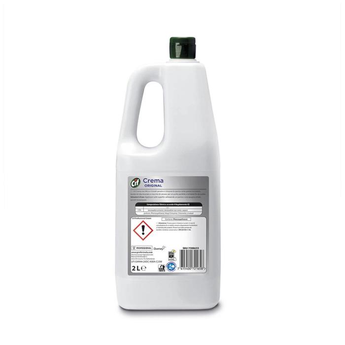 Detergente liquido Cif Crema Classica Professional | 2 Lt