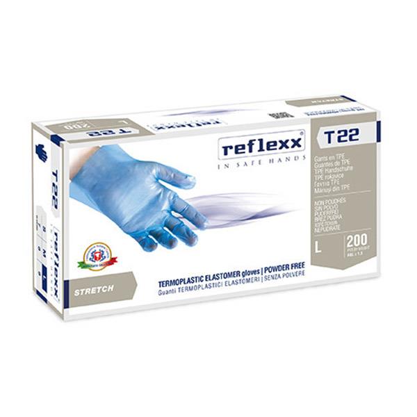 Guanti Termoplastici Elastomeri (TPE) Reflexx T22 gr. 2