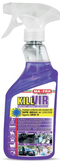 Purificante istantaneo multisuperficie Killvir