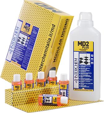 Detergente per pavimenti MD2-Plus Floreale - kit 6 pz + bottiglia lt 1