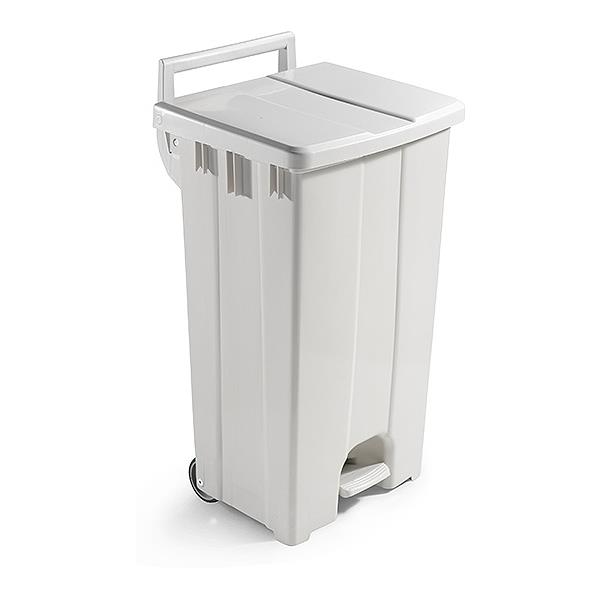 Pattumiera con coperchio e pedale 90 L Derby