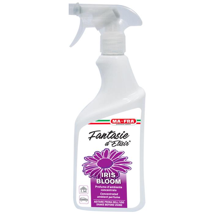 Profumo per ambienti e auto Fantasie d'Elisir Iris Bloom ml 500