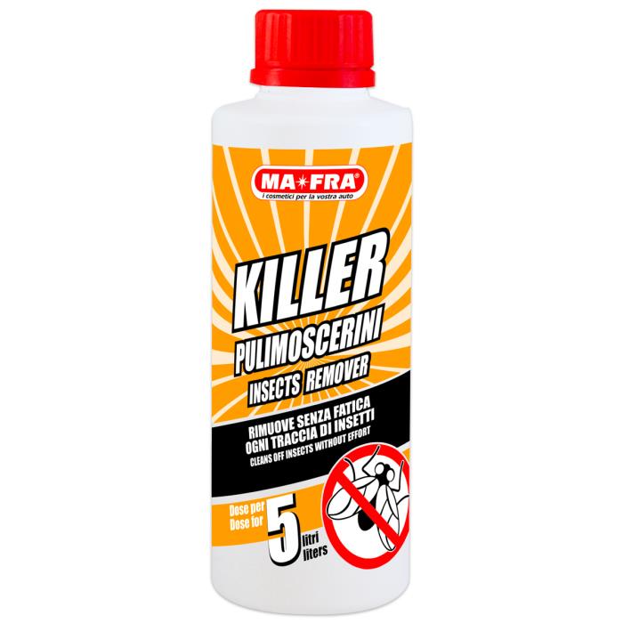 Pulizia moscerini esterni auto Killer 250 ml