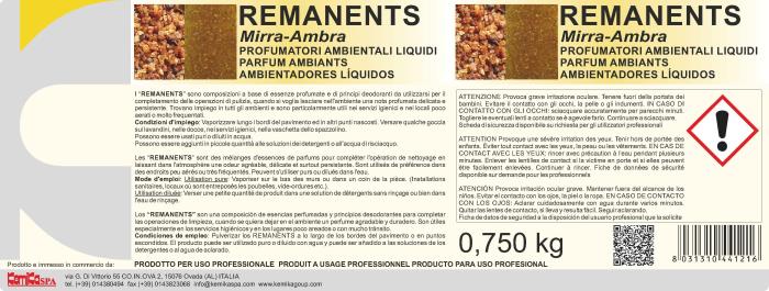 Profumatore ambientale Remanents 750 g