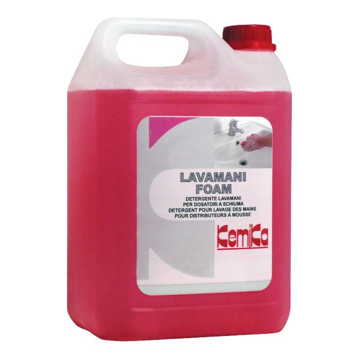 Ricarica sapone lavamani Foam Kg 5 di Kemika