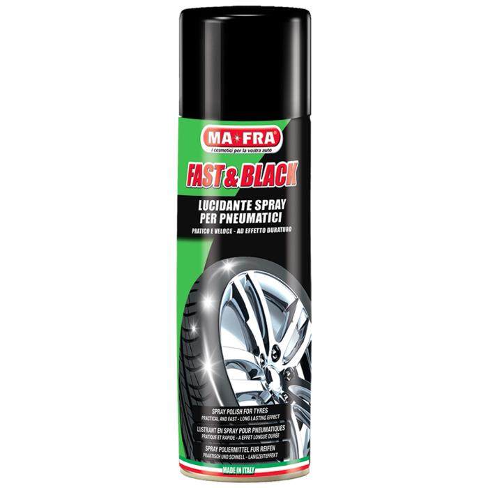 Spray lucidante antistatico Fast & Black ml 500