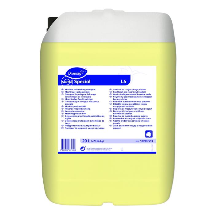 DETERGENTE LAVASTOVIGLIE SUMA SPECIAL L4 20 LT DIVERSEY