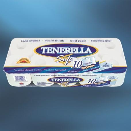 Carta igienica in rotolo Tenerella Soft 2 veli conf. 120 rotoli  