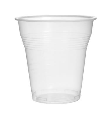 Bicchiere di plastica 166 cc trasparente pz 100 - FINO ESAURIMENTO SCORTE