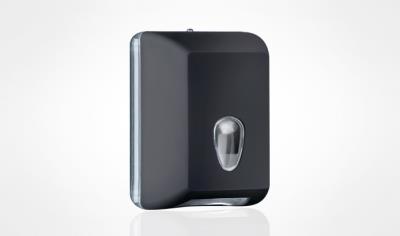 Dispenser carta igienica interfogliata abs Colored Edition - Nero Soft Touch