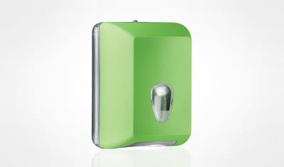 Dispenser carta igienica interfogliata abs Colored Edition - Verde Soft Touch