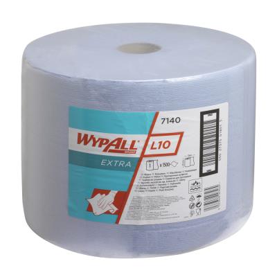 Panni in rotolo  WypAll® L10 Extra 7140 - 1 rotolo x 1.500 panni 1 velo, azzurro