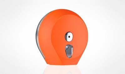 Dispenser carta igienica jumbo abs Colored Edition - Arancione Soft Touch