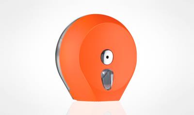 Dispenser carta igienica jumbo abs Colored Edition - Arancione Soft Touch