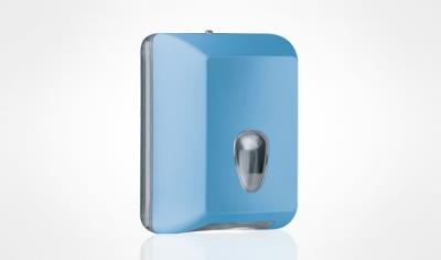 Dispenser carta igienica interfogliata abs Colored Edition - Azzurro Soft Touch