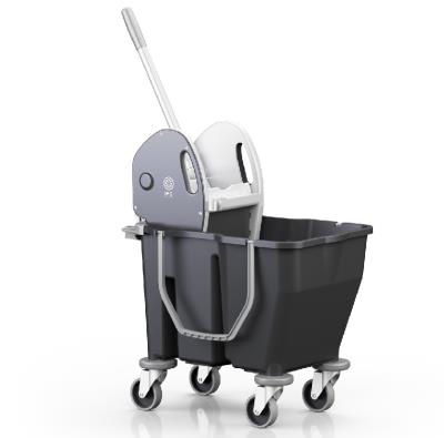 Carrello strizzatore doppiavasca Mini - 12 + 18 lt 