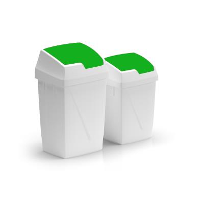 Pattumiera con coperchio basculante Lindy Swing Colour Verde | 25 L