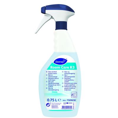 Room Care R3 Detergente per vetri multiuso | Diversey 6 flaconi 750 ml