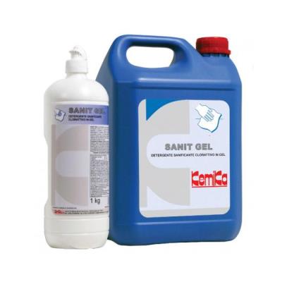 Detergente CLOROATTIVO disinfettante Sanit Gel LT 1